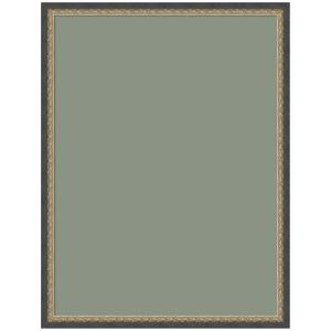 image:imageKate and Laurel Framed Fabric Pinboard 18 x 42 Printed Linen Classic Bulletin Board for Use as a Vision Board or Wall Organization Florence Gold FrameMatinee Black Bronze