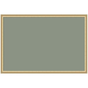 image:imageKate and Laurel Framed Fabric Pinboard 18 x 42 Printed Linen Classic Bulletin Board for Use as a Vision Board or Wall Organization Florence Gold FrameFlorence Gold
