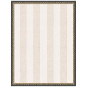 image:imageKate and Laurel Framed Fabric Pinboard 18 x 42 Printed Linen Classic Bulletin Board for Use as a Vision Board or Wall Organization Florence Light Brown FrameMatinee Black Bronze
