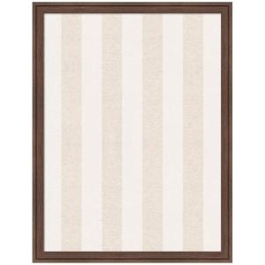 image:imageKate and Laurel Framed Fabric Pinboard 18 x 42 Printed Linen Classic Bulletin Board for Use as a Vision Board or Wall Organization Florence Light Brown FrameFlorence Medium Brown