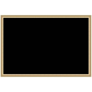 image:imageKate and Laurel Framed Fabric Pinboard 38 x 26 Printed Linen Classic Bulletin Board for Use as a Vision Board or Wall Organization Florence Gold FrameFlorence Gold