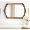 image:imageKate and Laurel Berkshire Vintage Arched Wall Mirror 24 x 36 Gold Antique Ornate Arch Capsule Mirror with Detailed Frame Accenting and Classic Finish