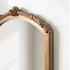 image:imageKate and Laurel Berkshire Vintage Arched Wall Mirror 24 x 36 Gold Antique Ornate Arch Capsule Mirror with Detailed Frame Accenting and Classic Finish