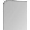 image:imageKate and Laurel Fossett Frameless Rectangle Wall Mirror 18 x 30 White Decorative Functional Mirror with Shelf for Storage and Display