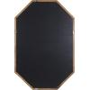 image:imageKate and Laurel Hogan Farmhouse Octagon Wood Wall Mirror 24 x 36 Rustic Brown Traditional Inspired Geometric Wall DecorRustic Brown