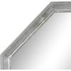 image:imageKate and Laurel Ocono Vintage Galvanized Metal Octagon Wall Mirror 26 x 26 Silver Rustic Farmhouse Octagonal Mirror with Geometric Shape and Unique Finish