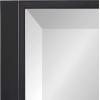 image:imageKate and Laurel Rhodes Large Framed Decorative Rectangle Wall Mirror 25 x 37 Black Sleek Modern Hanging Wall Mirror