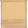 image:imageKate and Laurel Stallard Decorative Rustic Wood Home Organizer with MirrorNatural