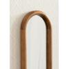 image:imageKate and Laurel Talma Modern Slim Panel Wall Mirror 9 x 36 Natural Wood Transitional Narrow Mirror for Use as Versatile Entryway or Bedroom Wall Decor