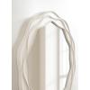 image:imageKate and Laurel Wavern Transitional Round Wavy Wooden Wall Mirror 29 Inch Diameter White Modern Scalloped Circle Bathroom Mirror for Over Sink with Unique Frame for Wavy Wall Decor Accent