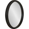 image:imageKate and Laurel Astele Modern Wall Mirror 24 Inch Diameter Black FarmhouseInspired Dimensional Wall Decor Accent Piece with Round Frame and Beaded Detailing