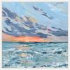 image:imageKate and Laurel Anna Maria Island Florida Framed Canvas Wall Art by Emily Kenney 22 x 22 Sylvie White Coastal Beach Landscapes Art for Wall Decor Living Room Bedroom