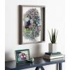 image:imageKate and Laurel Blake Colony Succulent Framed Printed Photograph on Glass by F2 Images 16x20 Gray Vibrant Botanical Wall Dcor
