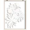image:imageKate and Laurel Blake Flowers on Glass 2 Whole Flowers Framed Printed Acrylic Wall Art by Jessi Raulet of Ettavee 18x24 Natural Decorative Tropical Floral Wall DcorNatural