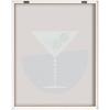 image:imageKate and Laurel Blake Martini Framed Printed Glass Art by Amber Leaders Designs 16x20 Dark Gold Chic MidCentury Modern DecorNatural