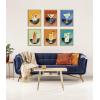image:imageKate and Laurel Blake Old Fashioned Cocktail Framed Printed Glass Wall Art by Amber Leaders Designs 16x20 Dark Gold Chic MidCentury Wall DecorNatural