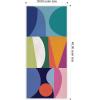 image:imageKate and Laurel Framed Canvas Wall Art Print Abstract 02 Panel 2 by Rachel Lee 18 x 40 Sylvie Natural Frame Modern Contemporary Abstract Art for Wall DecorSylvie White