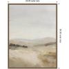 image:imageKate and Laurel Framed Canvas Wall Art Print Fading Fields II by Amy Lighthall 23 x 30 Sylvie Beaded Dark Gold Frame Modern Contemporary Abstract Art for Wall Decor