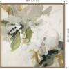 image:imageKate and Laurel Framed Canvas Wall Art Print Organic Study by Amy Lighthall 30 x 30 Sylvie Dark Gold Frame Modern Contemporary Abstract Art for Wall Decor