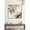 image:imageKate and Laurel Framed Canvas Wall Art Print Organic Study by Amy Lighthall 30 x 30 Sylvie Dark Gold Frame Modern Contemporary Abstract Art for Wall Decor