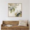 image:imageKate and Laurel Framed Canvas Wall Art Print Organic Study by Amy Lighthall 30 x 30 Sylvie Dark Gold Frame Modern Contemporary Abstract Art for Wall Decor
