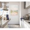 image:imageKate and Laurel Framed Canvas Wall Art Print Tranquil Landscape III expansion by Amy Lighthall 28 x 38 Sylvie Natural Frame Coastal Abstract Art for Wall DecorSylvie Beaded White