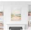 image:imageKate and Laurel Framed Canvas Wall Art Print Tranquil Landscape III expansion by Amy Lighthall 28 x 38 Sylvie Natural Frame Coastal Abstract Art for Wall DecorSylvie Beaded White