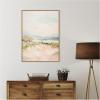 image:imageKate and Laurel Framed Canvas Wall Art Print Tranquil Landscape III expansion by Amy Lighthall 28 x 38 Sylvie Natural Frame Coastal Abstract Art for Wall DecorSylvie Natural