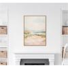 image:imageKate and Laurel Framed Canvas Wall Art Print Tranquil Landscape III expansion by Amy Lighthall 28 x 38 Sylvie Natural Frame Coastal Abstract Art for Wall DecorSylvie Natural