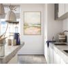 image:imageKate and Laurel Framed Canvas Wall Art Print Tranquil Landscape III expansion by Amy Lighthall 28 x 38 Sylvie Natural Frame Coastal Abstract Art for Wall DecorSylvie Natural