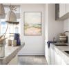 image:imageKate and Laurel Framed Canvas Wall Art Print Tranquil Landscape III expansion by Amy Lighthall 28 x 38 Sylvie Natural Frame Coastal Abstract Art for Wall DecorSylvie Beaded Dark Gold