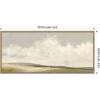 image:imageKate and Laurel Framed Canvas Wall Art Print Whispering Meadows I Panel by Amy Lighthall 40 x 18 Sylvie Beaded Rustic Natural Frame Rustic Farmhouse Landscape Art for Wall Decor
