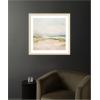 image:imageKate and Laurel Framed Wall Art Print Tranquil Landscape III expansion by Amy Lighthall 22 x 26 Woodgrain Stripe Blonde Frame Coastal Abstract Art for Wall DecorWoodgrain Stripe Blonde