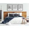 image:imageKate and Laurel Sylvie Austin Modern Map Framed Canvas Wall Art by Jake Goossen 18x24 Gray Decorative Map Art for Wall