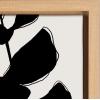 image:imageKate and Laurel Sylvie BB Branch Framed Canvas Wall Art by Border Bloom 23x33 Natural Decorative Nature Shadow Art for Wall