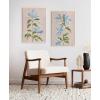 image:imageKate and Laurel Sylvie Beaded Elegant Spring II and Elegant Spring III Vintage Framed Canvas Wall Art Set by Nikita Jariwala 2 Piece Set 23x33 White Soft Floral Art Set for Wall