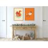 image:imageKate and Laurel Sylvie BlackCapped Chickadee Framed Canvas Wall Art by Amber Leaders Designs 18x24 Natural MidCentury Modern Bird Art for Wall