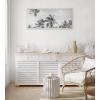 image:imageKate and Laurel Sylvie Coastal Coconut Palm Tree Beach BW Framed Canvas Wall Art by The Creative Bunch Studio 18 x 40 Natural Coastal BeachInspired Home DcorWhite