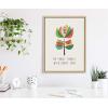 image:imageKate and Laurel Sylvie Great Love Framed Canvas Wall Art by Rachel Lee of My Dream Wall 18x24 Natural Motivational Quote for Wall