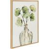 image:imageKate and Laurel Sylvie Greenery Vase Wild King Protea and Wild Banksia Framed Canvas Wall Art Set by Sara Berrenson 3 Piece Set Natural Soft Plant Greenery Art for Wall