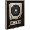 image:imageKate and Laurel Sylvie High Fidelity Framed Canvas Wall Art by F2 Images 18x24 Walnut BrownGray