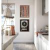 image:imageKate and Laurel Sylvie High Fidelity Framed Canvas Wall Art by F2 Images 18x24 Walnut BrownGray