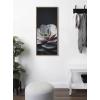 image:imageKate and Laurel Sylvie Lavender Succulent Framed Canvas Wall Art by Emiko and Mark Franzen of F2Images 18x40 Gold Sophisticated Succulent Print for Wall