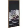 image:imageKate and Laurel Sylvie Lavender Succulent Framed Canvas Wall Art by Emiko and Mark Franzen of F2Images 18x40 Gold Sophisticated Succulent Print for Wall