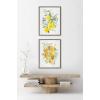 image:imageKate and Laurel Sylvie Orange Citrus and Lemon Citrus Framed Canvas Wall Art Set by Patricia Shaw 2 Piece 18x24 Gray Colorful Soft Fruit Plant Art for Wall