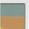 image:imageKate and Laurel Sylvie Sunset Waves Framed Canvas Wall Art by Cat Coquillette 18x24 Natural Colorful Art for WallWhite