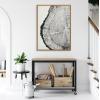 image:imageKate and Laurel Sylvie Tree Rings BW Framed Canvas Wall Art by Emiko and Mark Franzen of F2Images 315x415 Natural Oversized Organic Tree Wall Art