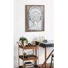 image:imageKate and Laurel Sylvie Union Station Framed Canvas Wall Art by Golie 18x24 Gold Travel Photography Art for WallGold