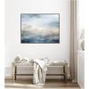 image:imageKate and Laurel Tonal Abstract Oceanic Nautical Serenity Blue Horizontal Framed Canvas Wall Art by The Creative Bunch Studio 42 x 32 Sylvie Dark Gold Coastal Abstract Beach Landscapes Art for Wall
