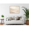 image:imageKate and Laurel Tonal Abstract Textural White and Beige Light Natural Neutrals Horizontal Framed Canvas Wall Art by The Creative Bunch Studio 42 x 32 Sylvie Natural Modern Abstract Art for Wall